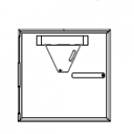 man door 900mm x 900mm