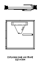 man door 900mm x 900mm